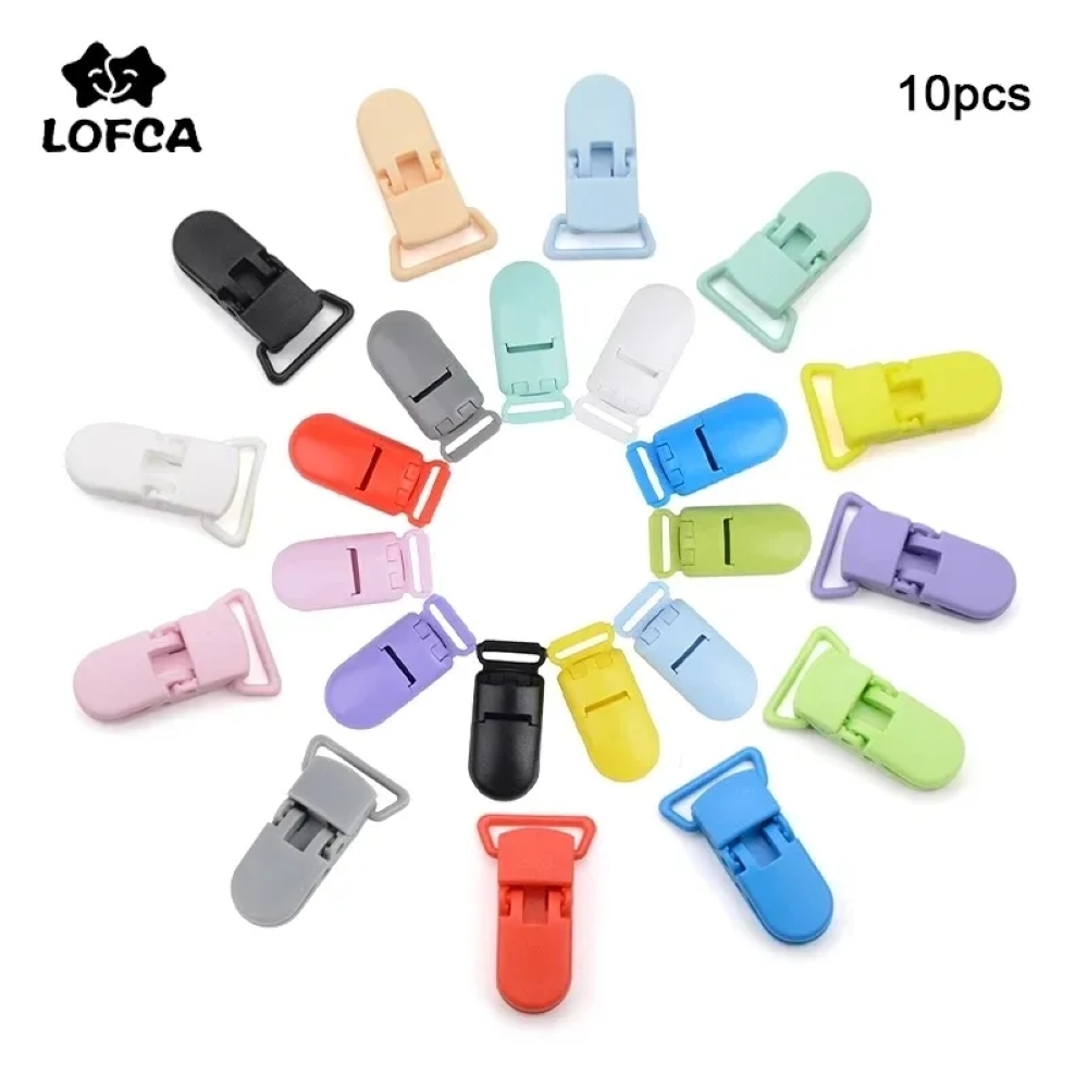 Jewelry Making 3 Year Old - LOFCA 10 قطعة مشابك مصاصة الطفل