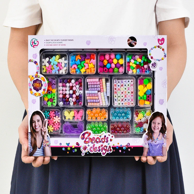 Jewelry Making Kit For Kids - مجموعة أدوات صنع المجوهرات للفتيات DIY