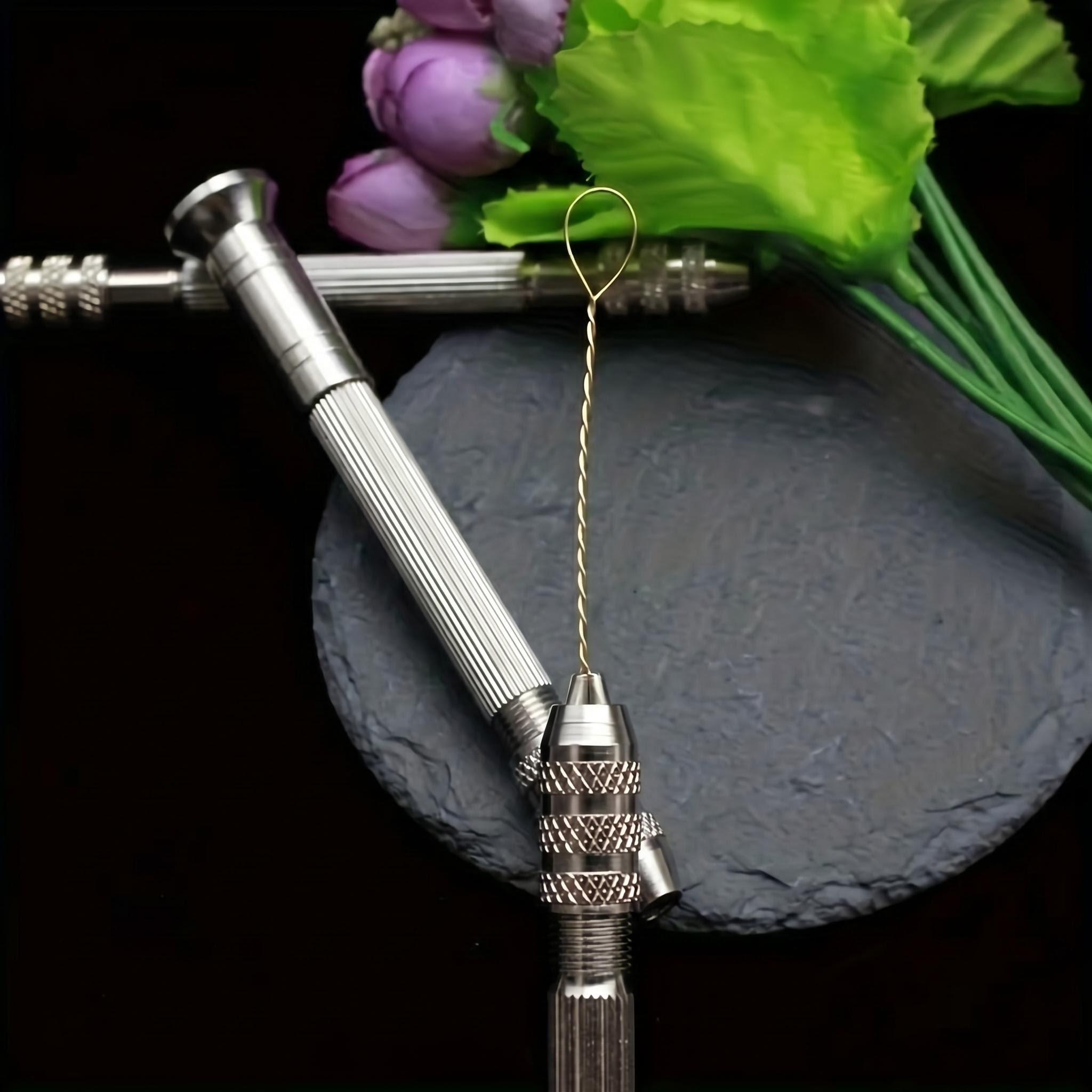 Jewelry Making With Copper Wire - أداة تويستر الأسلاك المحمولة لصنع المجوهرات،