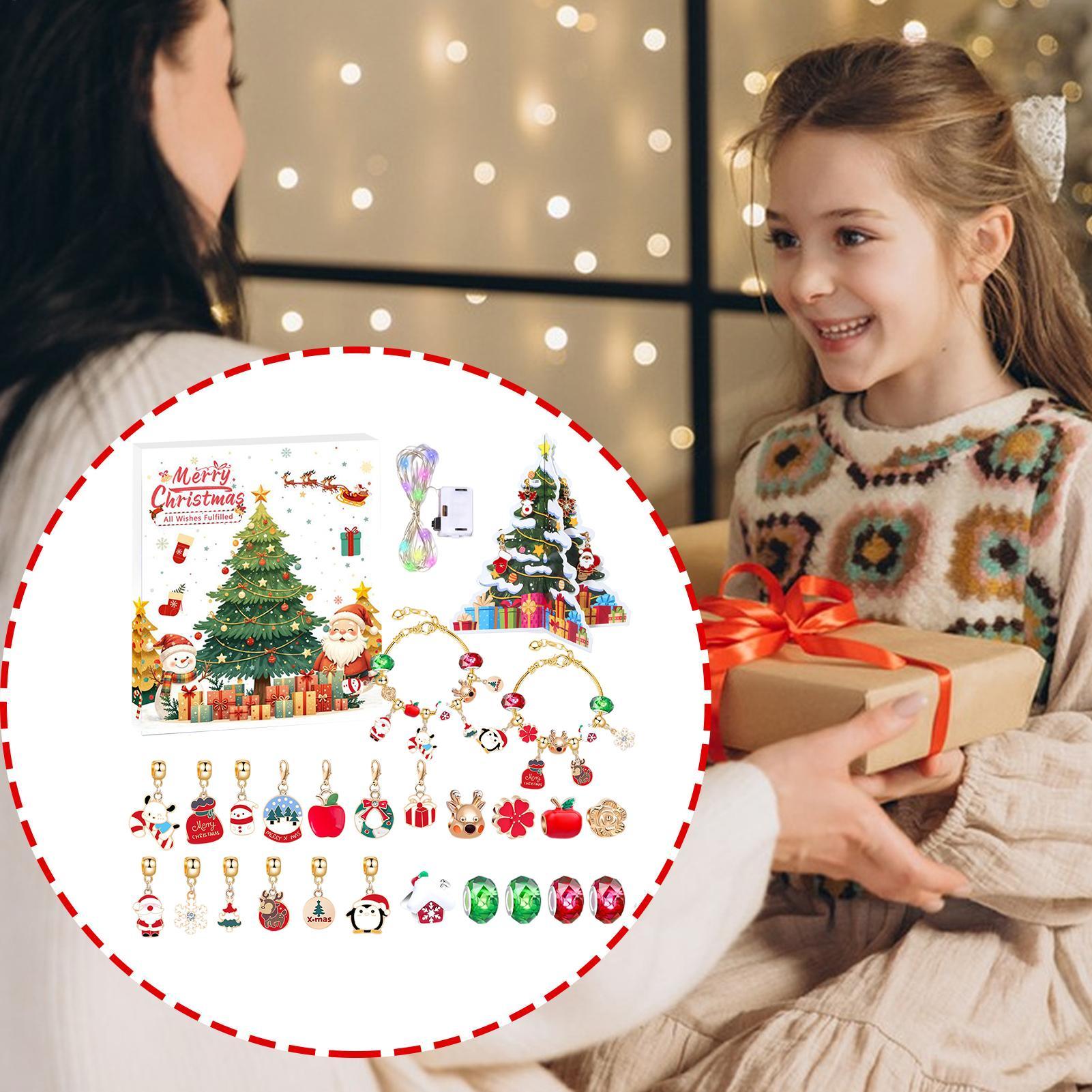Jewelry Making Kit For Kids - التقويم مجيء سحر عيد الميلاد العد