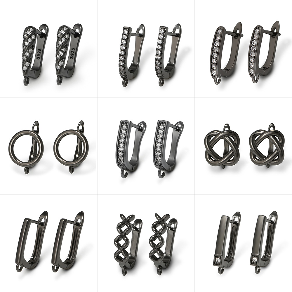 Jewelry Making Materials - YANASI زوج واحد من خطافات الأقراط