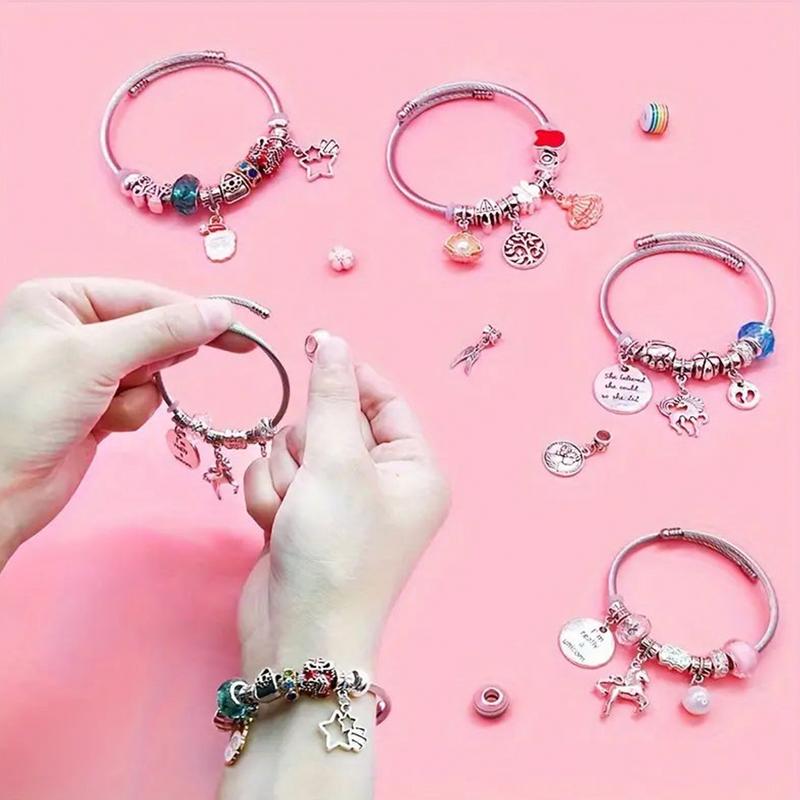 طقم صنع سوار للفتيات ، مجوهرات - مراجعة Jewelry Making Kit For Kids وسعره