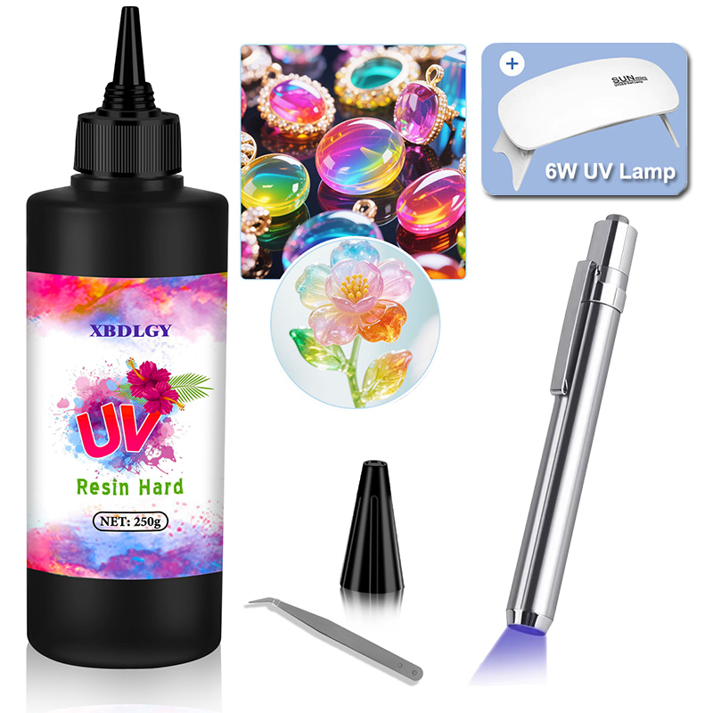 200 جرام/250 جرام/500 جرام UV  - مراجعة Jewelry Making Glue وسعره
