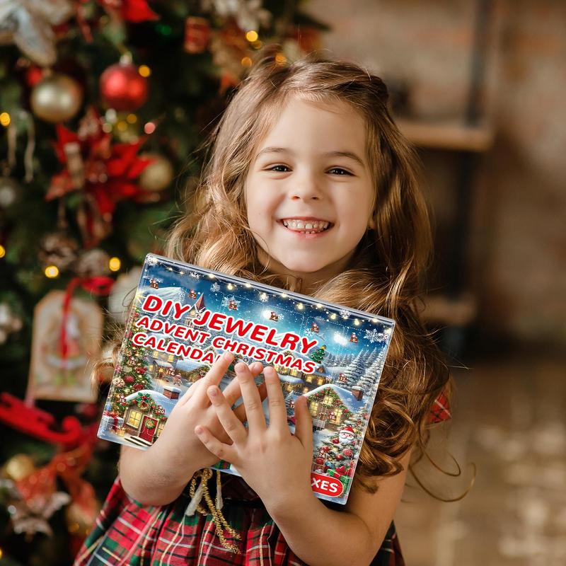 مجوهرات عيد الميلاد تقويم القد - مراجعة Jewelry Making Kit For Kids وسعره