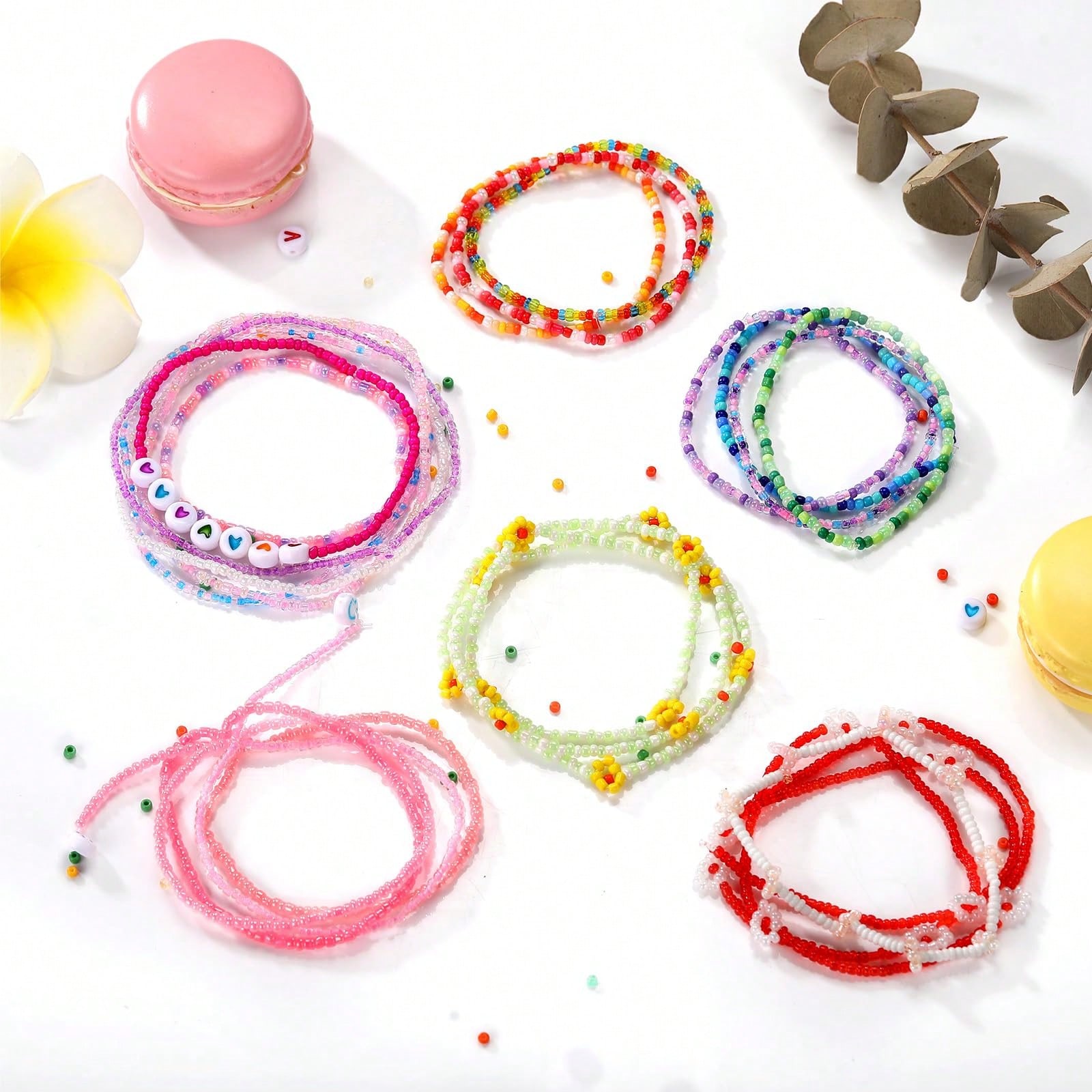 5760 قطعة من الخرز الصغير بحجم - مراجعة Jewelry Making Kit For Kids وسعره