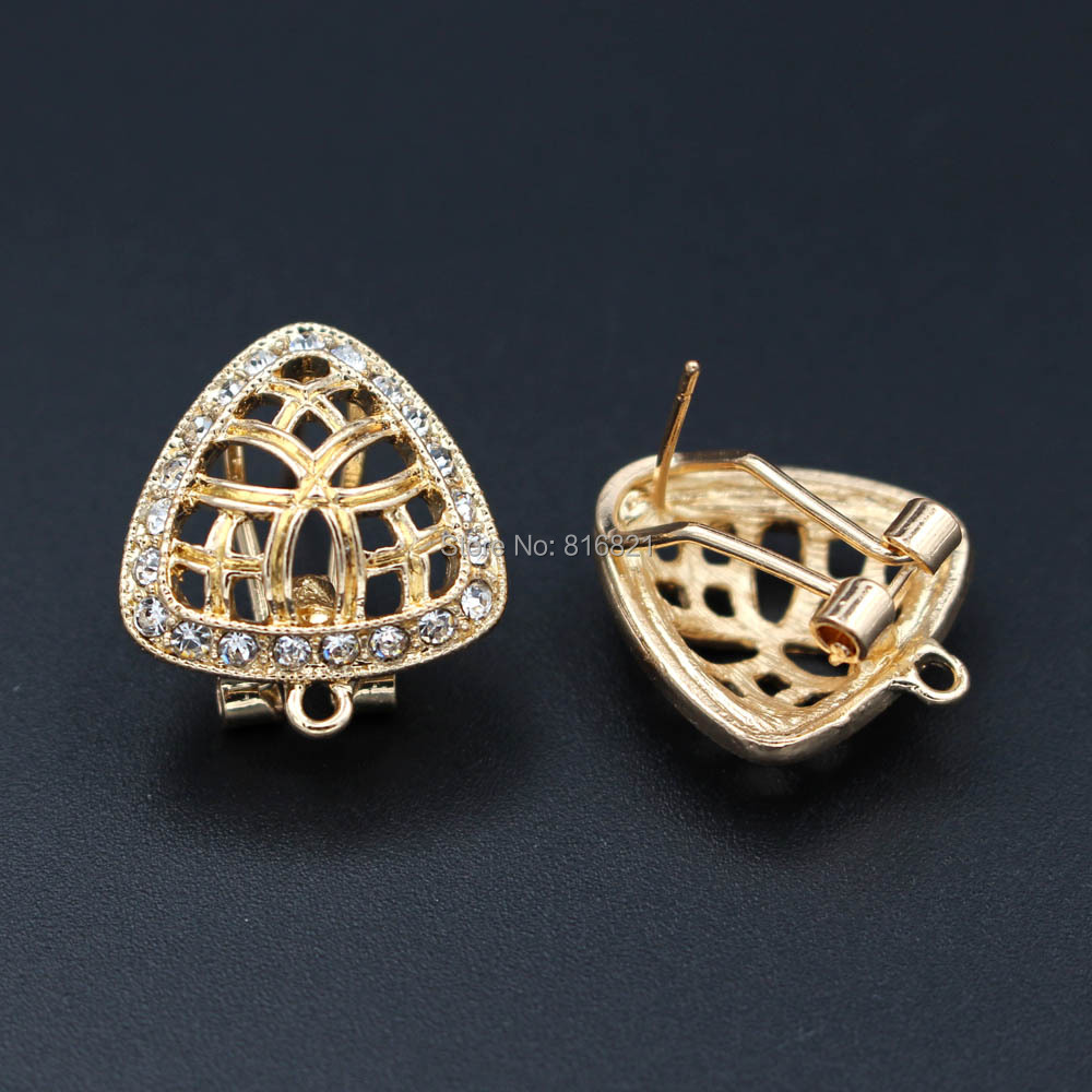 10 أزواج من قواعد الأقراط مع ح - مراجعة Jewelry Making Dubai وسعره