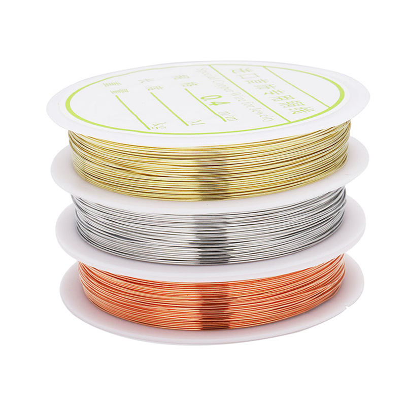 0.2/0.3/0.4/0.5/0.6/0.8/1 مللي - مراجعة Jewelry Making With Copper Wire وسعره