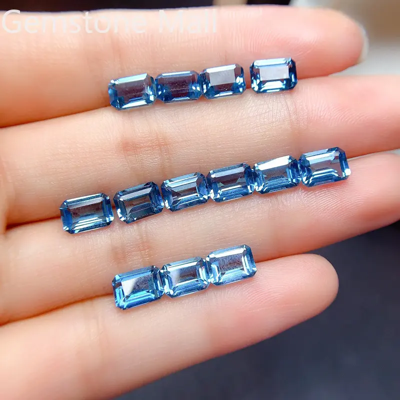 قطع الزمرد توباز طبيعي 4 مللي  - مراجعة Jewelry Making In London وسعره