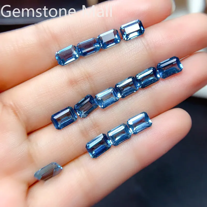 قطع الزمرد توباز طبيعي 4 مللي  - مراجعة Jewelry Making In London وسعره