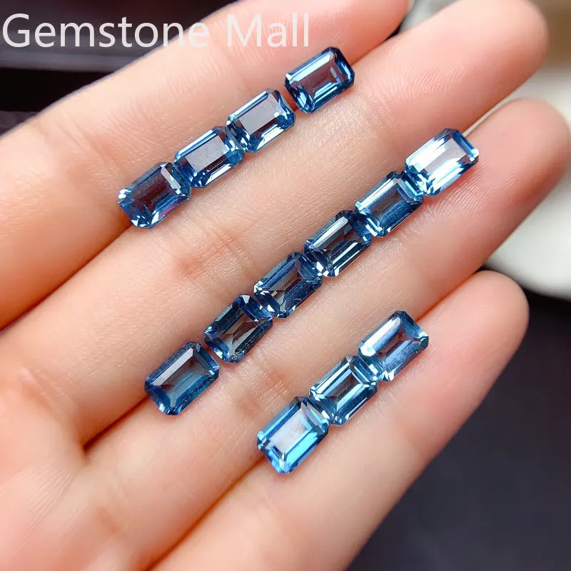قطع الزمرد توباز طبيعي 4 مللي  - مراجعة Jewelry Making In London وسعره