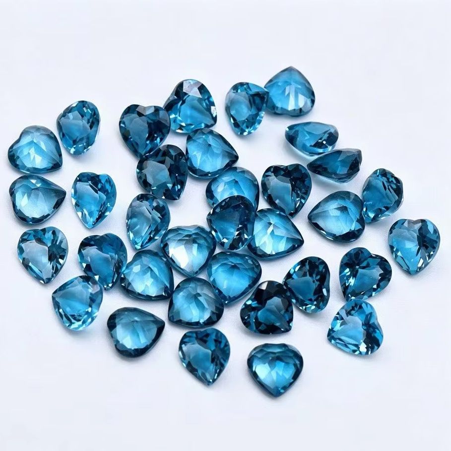حجر التوباز الأزرق اللندني الط - مراجعة Jewelry Making In London وسعره
