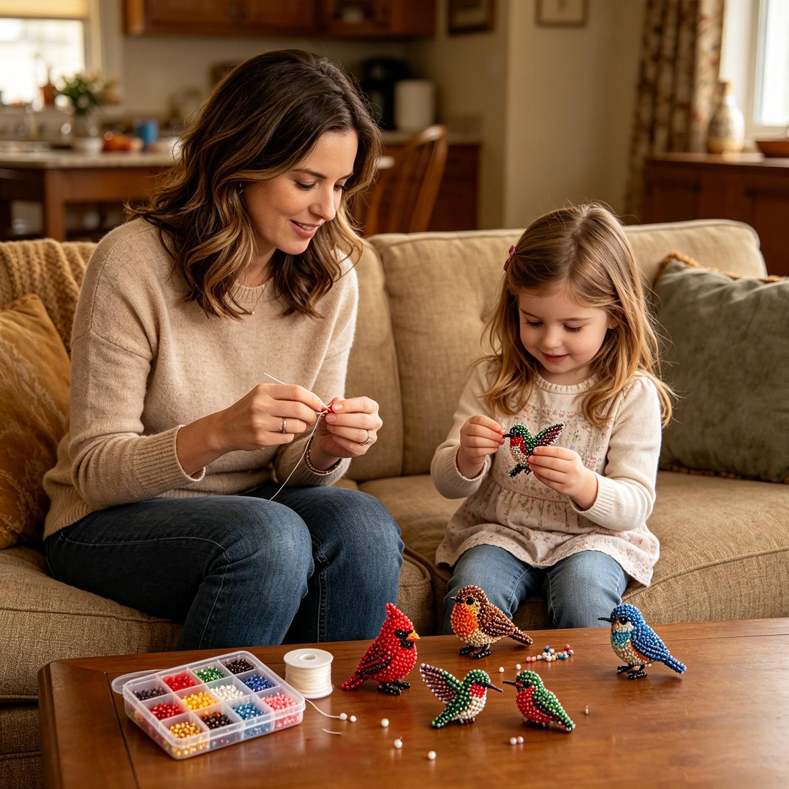 طقم حيوانات ثلاثية الأبعاد مصن - مراجعة Jewelry Making Kit For Kids وسعره