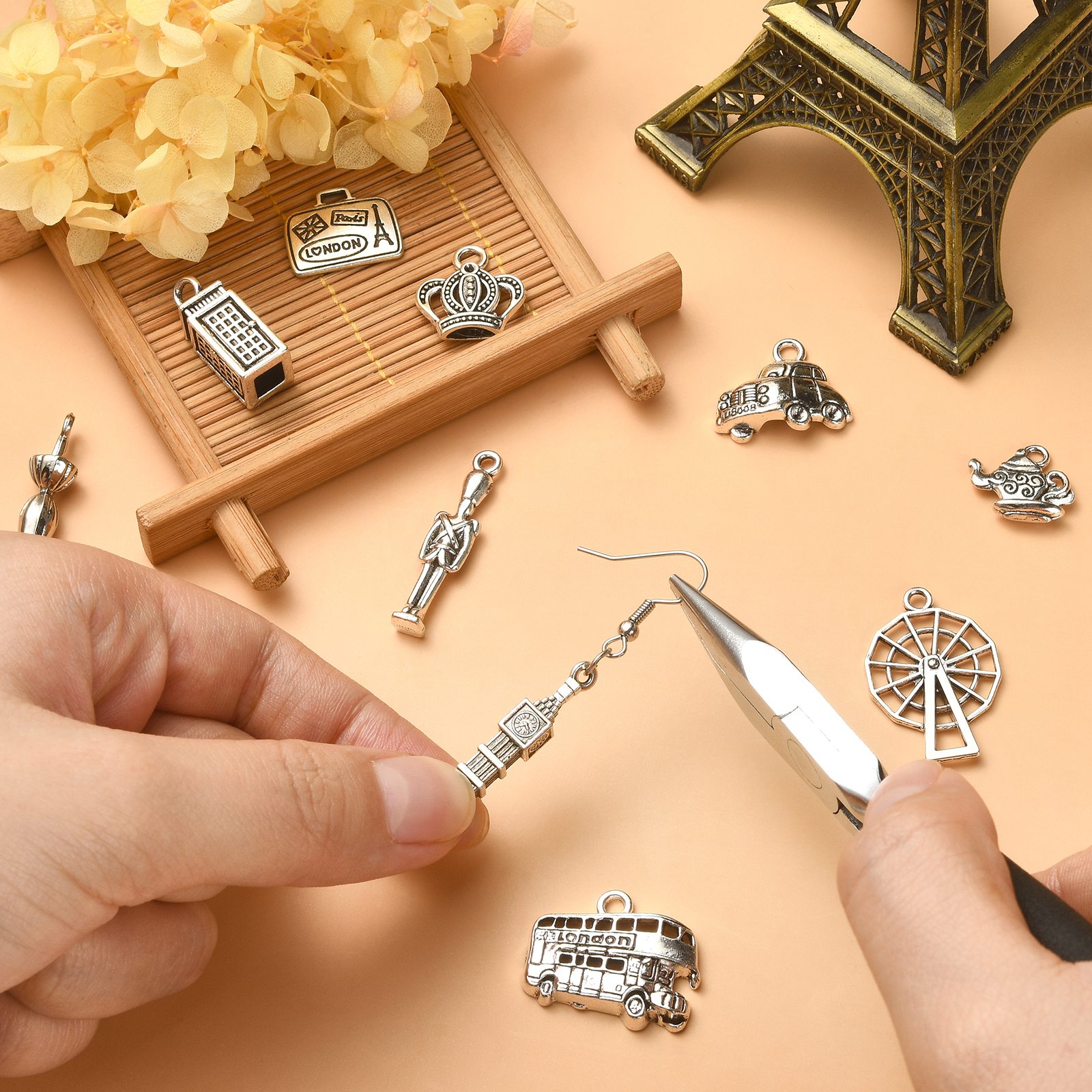 باندا هول 100 قطعة 10 أنماط من - مراجعة Jewelry Making In London وسعره