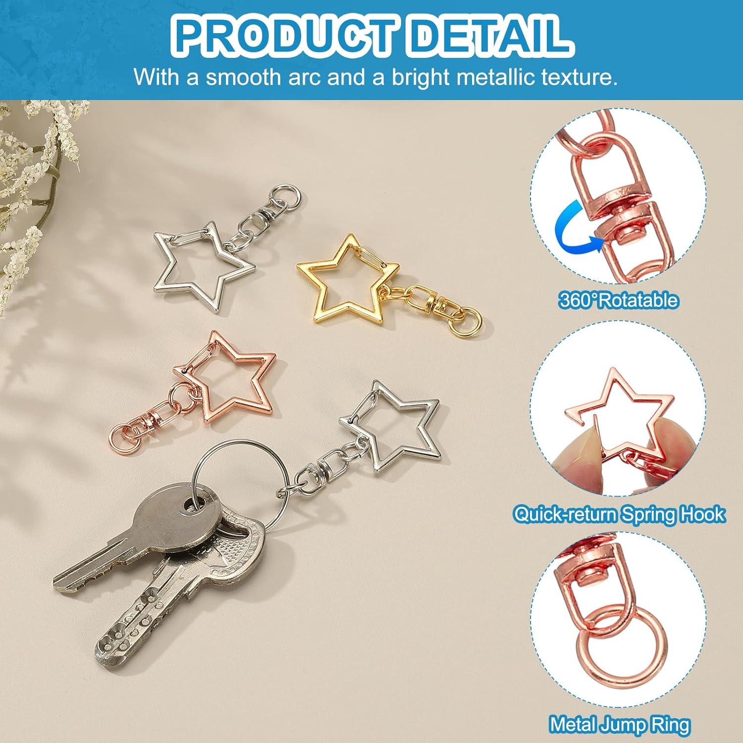 5/15/25/50 مجموعات نجمة على شك - مراجعة Jewelry Making Kit وسعره