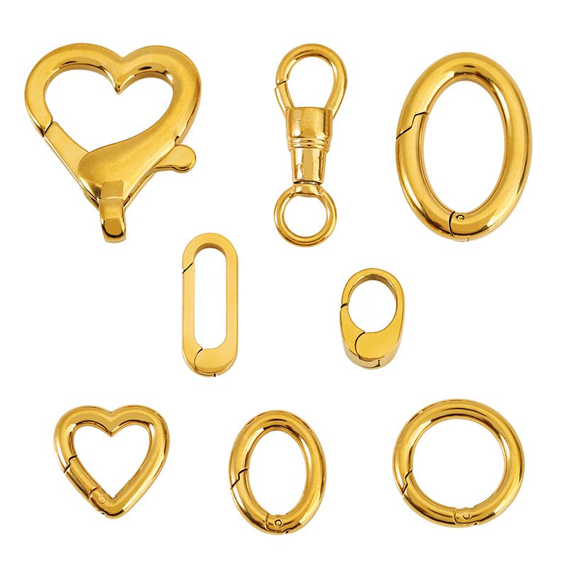 قطعتان من مشبك الفولاذ المقاوم - مراجعة Jewelry Making Metal Supplies وسعره