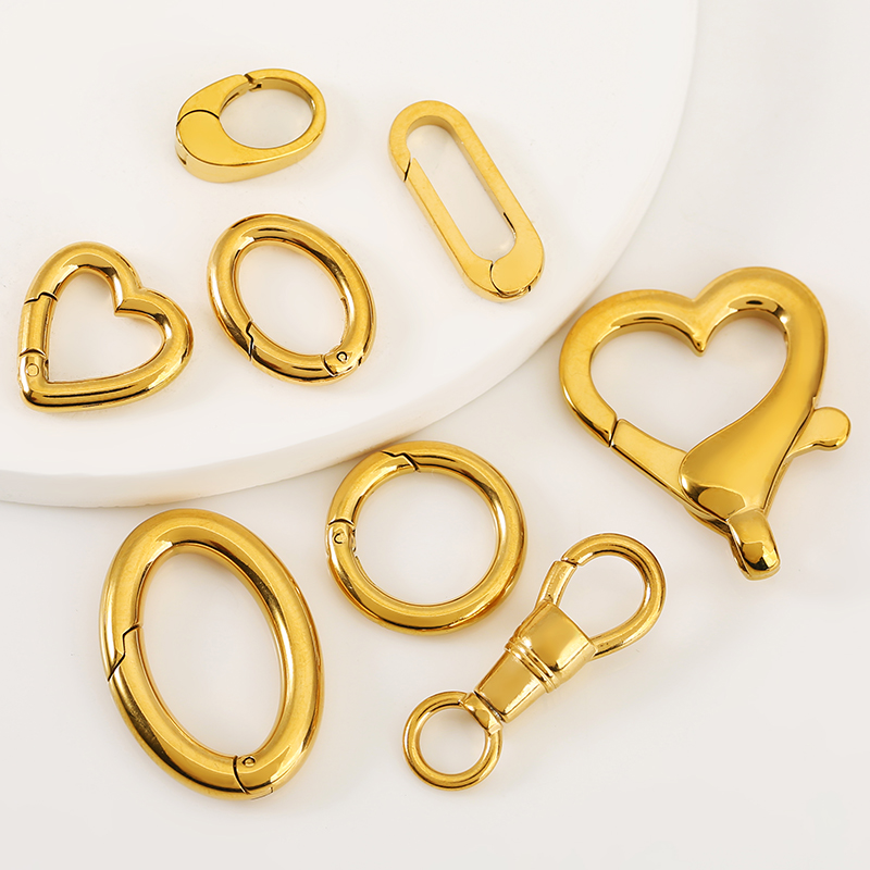 قطعتان من مشبك الفولاذ المقاوم - مراجعة Jewelry Making Metal Supplies وسعره