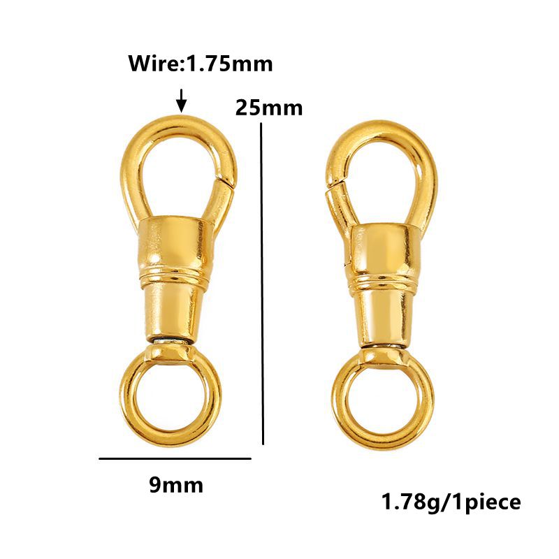 قطعتان من مشبك الفولاذ المقاوم - مراجعة Jewelry Making Metal Supplies وسعره