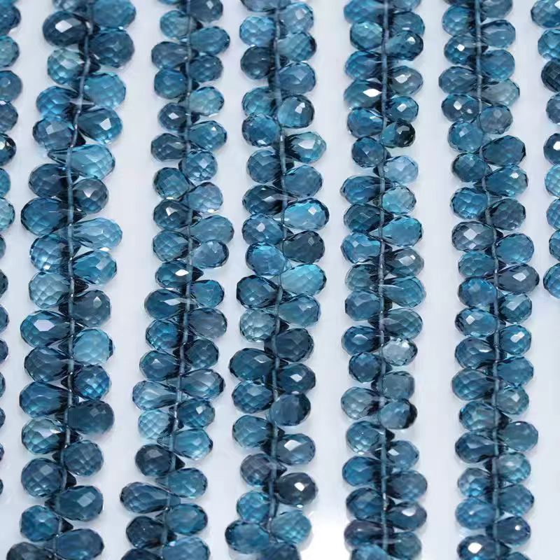 6A لندن الأزرق توباز قطرة الأو - مراجعة Jewelry Making In London وسعره