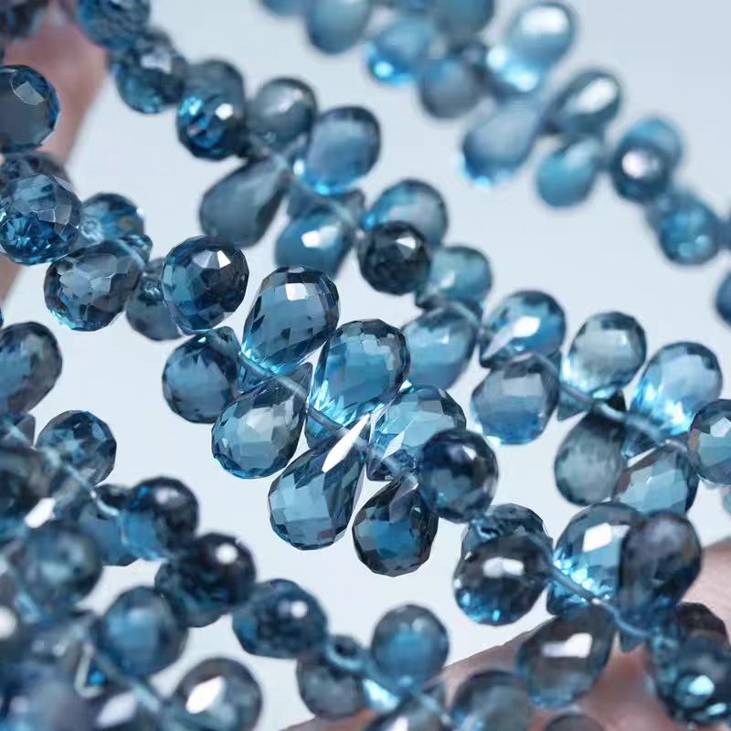 6A لندن الأزرق توباز قطرة الأو - مراجعة Jewelry Making In London وسعره