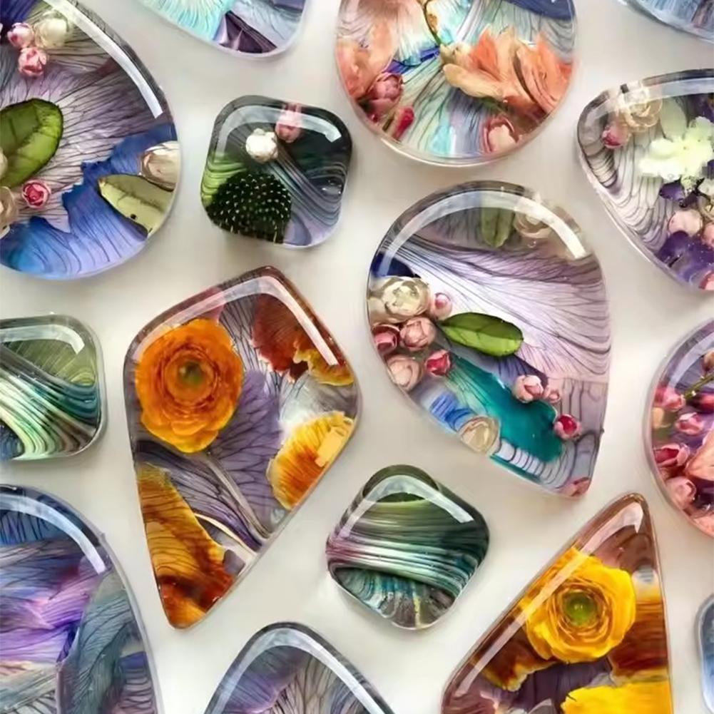 1/2 قطعة راتنج صلب شفاف للغاية - مراجعة Jewelry Making Glue وسعره
