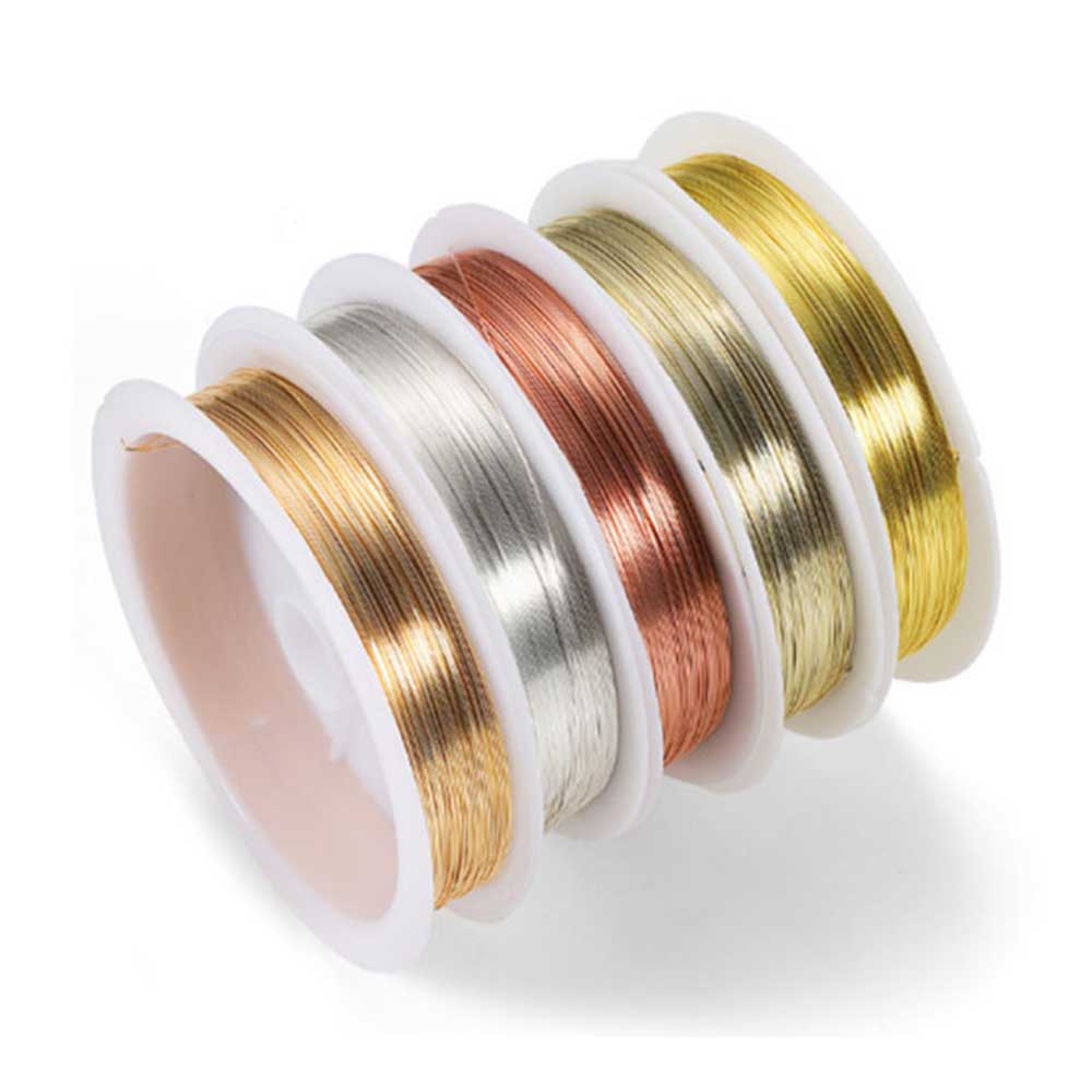 سلك نحاسي للمجوهرات 0.2-1 مم،  - مراجعة Jewelry Making With Copper Wire وسعره
