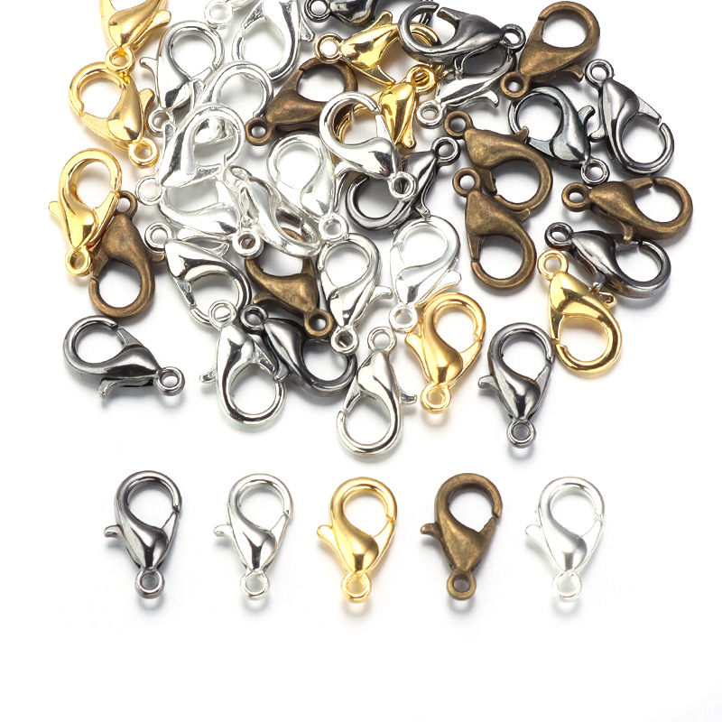 100 قطعة من مشابك اللوبستر الم - مراجعة Jewelry Making Metal Supplies وسعره