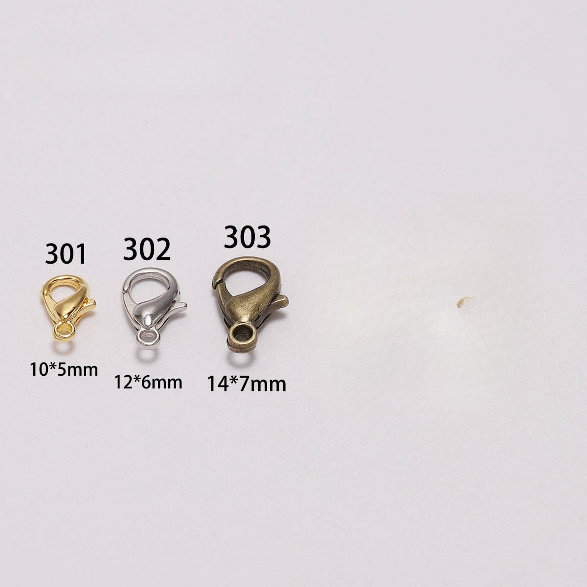 100 قطعة من مشابك اللوبستر الم - مراجعة Jewelry Making Metal Supplies وسعره