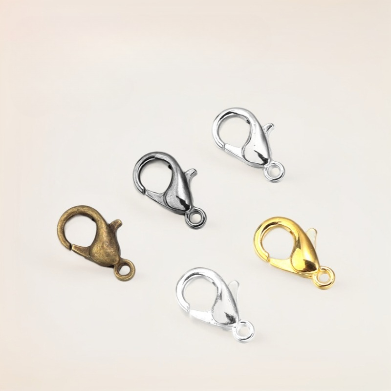 100 قطعة من مشابك اللوبستر الم - مراجعة Jewelry Making Metal Supplies وسعره