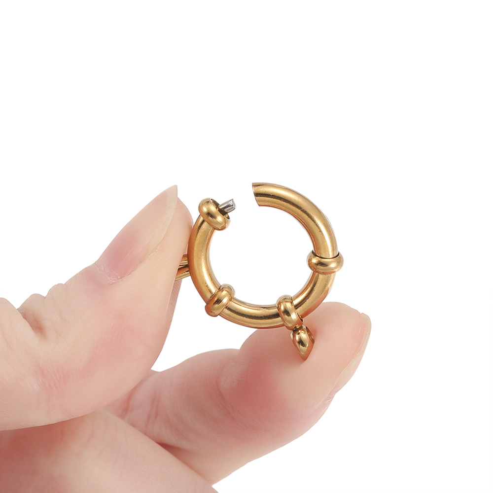 قطعتان من مشابك الزنبرك الدائر - مراجعة Jewelry Making Materials وسعره