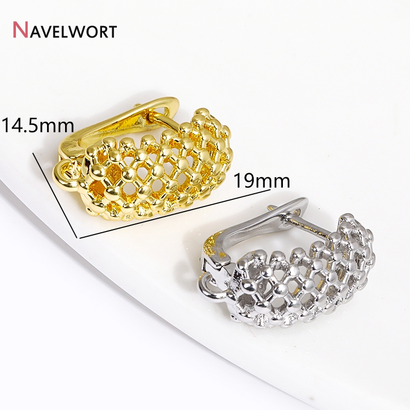 خطافات أقراط من النحاس المطلي  - مراجعة Jewelry Making Metal Supplies وسعره
