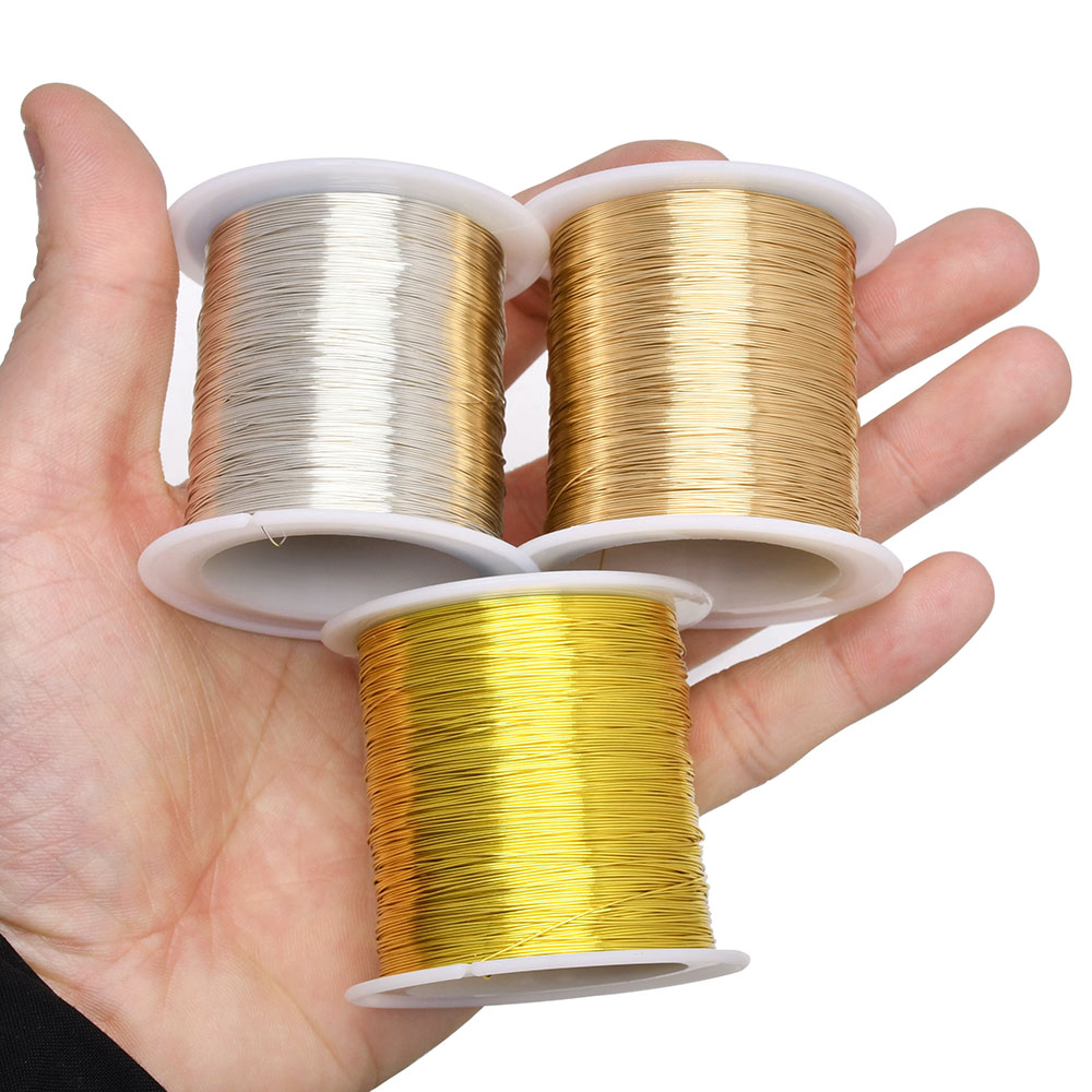 100 متر/328ft Fadeless النحاس  - مراجعة Jewelry Making With Copper Wire وسعره