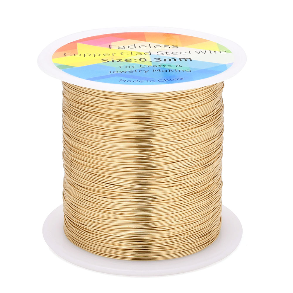100 متر/328ft Fadeless النحاس  - مراجعة Jewelry Making With Copper Wire وسعره