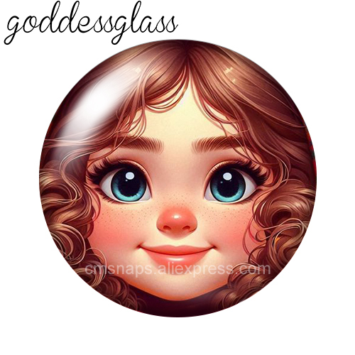 صور زجاجية مستديرة لوجه طفلة أ - مراجعة Jewelry Making 3 Year Old وسعره