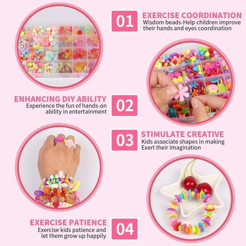 مجموعة صنع المجوهرات سهلة الاس - مراجعة Jewelry Making Kit For Kids وسعره